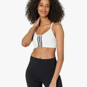 #Adidas NWT Womens Training Sports  Light Support Pullon Bra